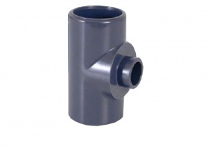 90 Reducing Tee for PVC Metric Pipe